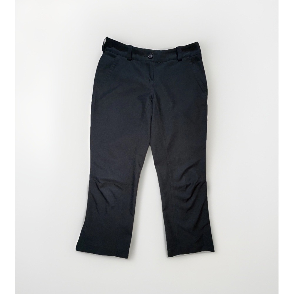Nike Golf Tour Performance Dri-Fit Cropped Pants Women's Size 2 Black